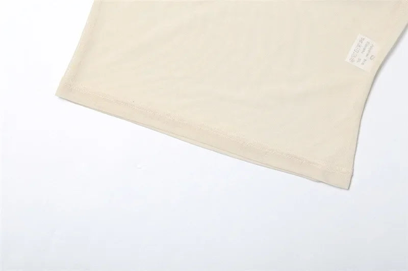 Woman Clothing 2 Pieces Set Dresses Backless Halter Top and Ruffle Long Skirt Elegant Summer Vacation Outfits P94-DH38