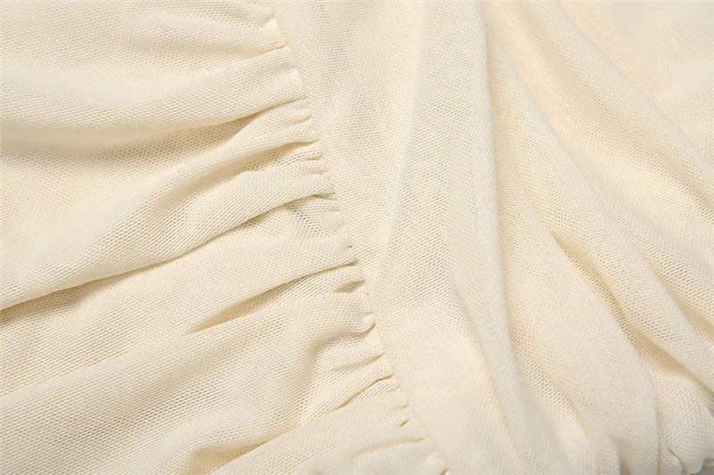 Woman Clothing 2 Pieces Set Dresses Backless Halter Top and Ruffle Long Skirt Elegant Summer Vacation Outfits P94-DH38